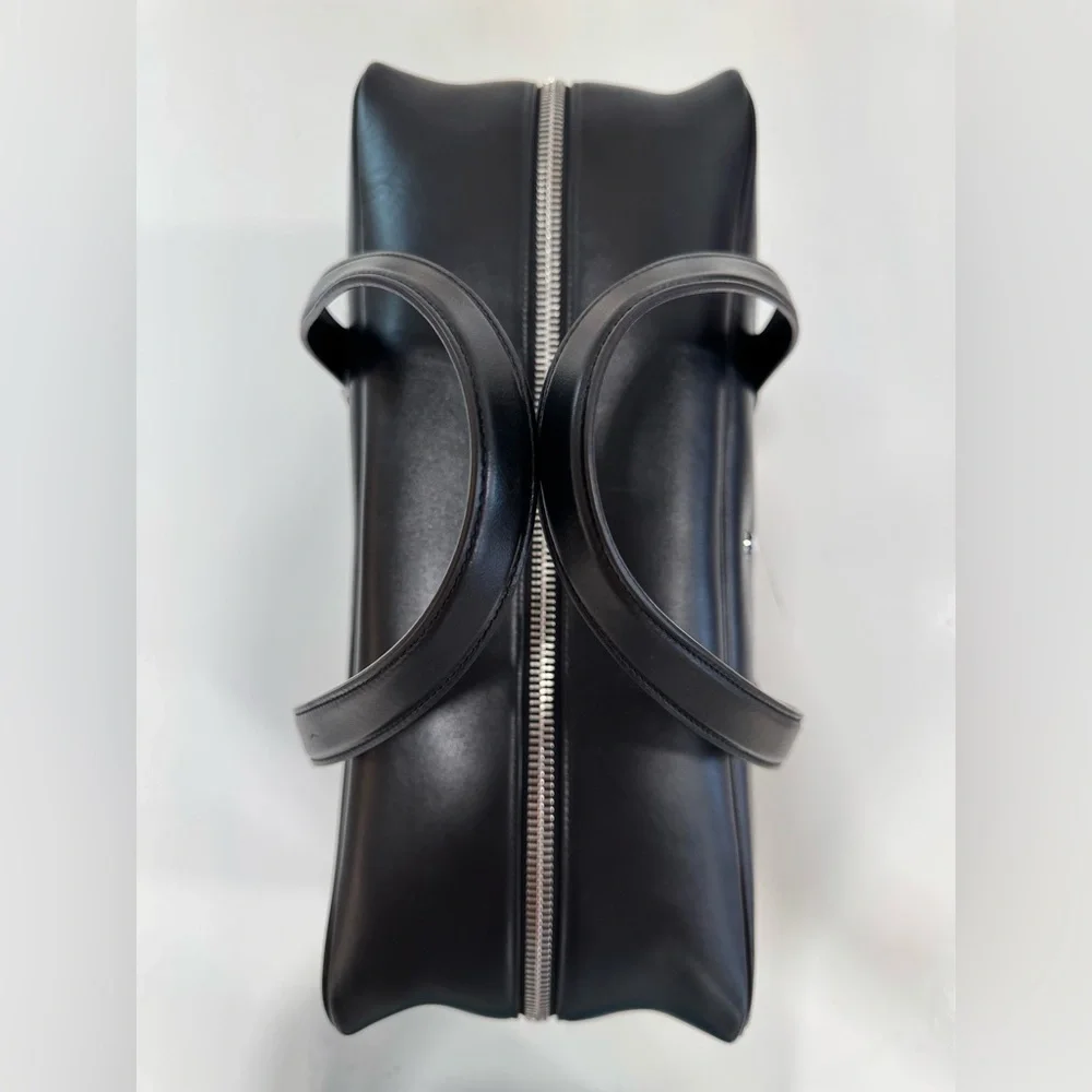 Montblanc Meisterstück Leather Duffle Bag in Black
